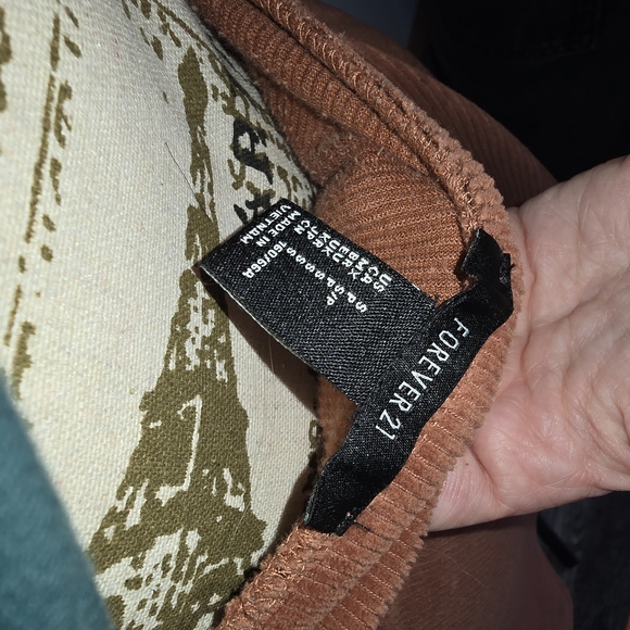 Forever 21 Orange Skirt - Picture 3 of 4